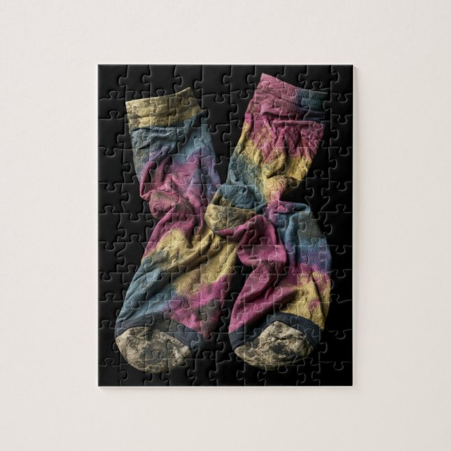 Schmutzige Socken Sammlung Puzzle (Vertikal)
