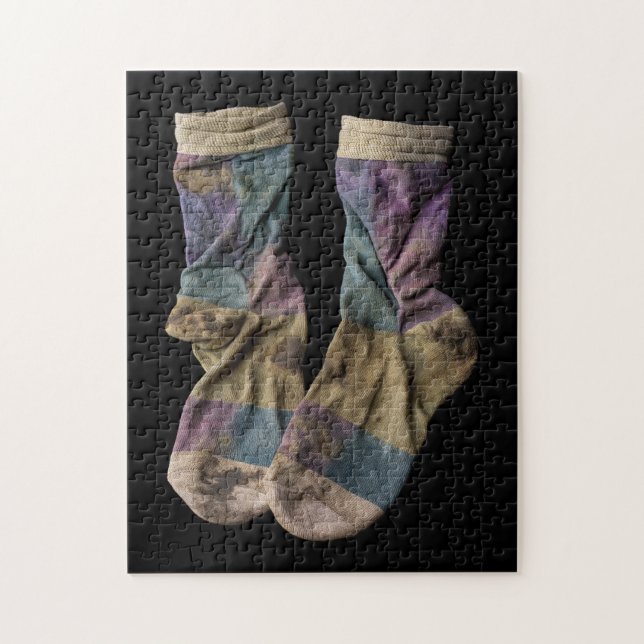 Schmutzige Socken Sammlung Puzzle (Vertikal)