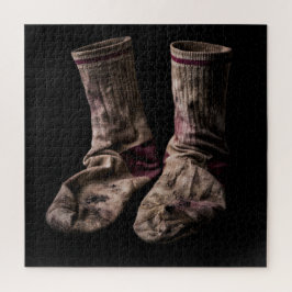 Schmutzige Socken Sammlung Puzzle
