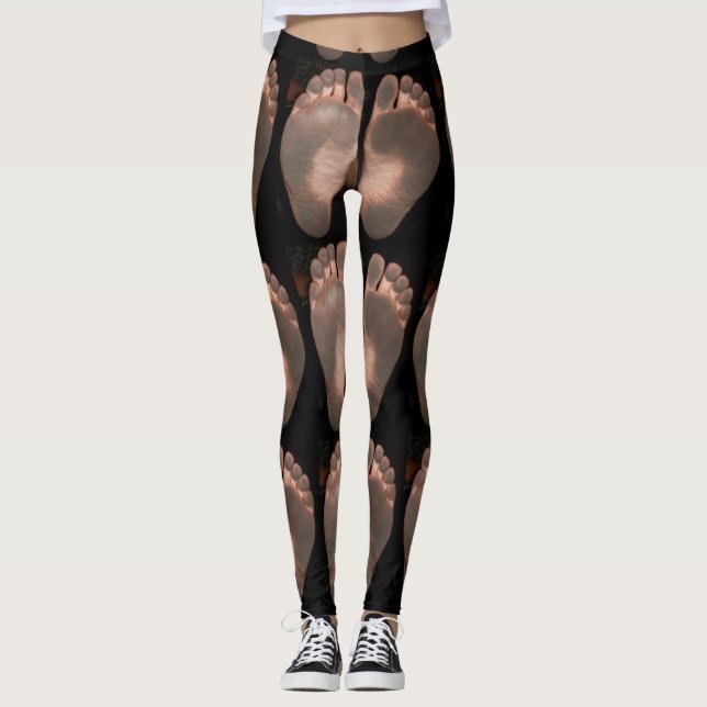 SCHMUTZIGE SOHLEN LEGGINGS (Vorderseite)