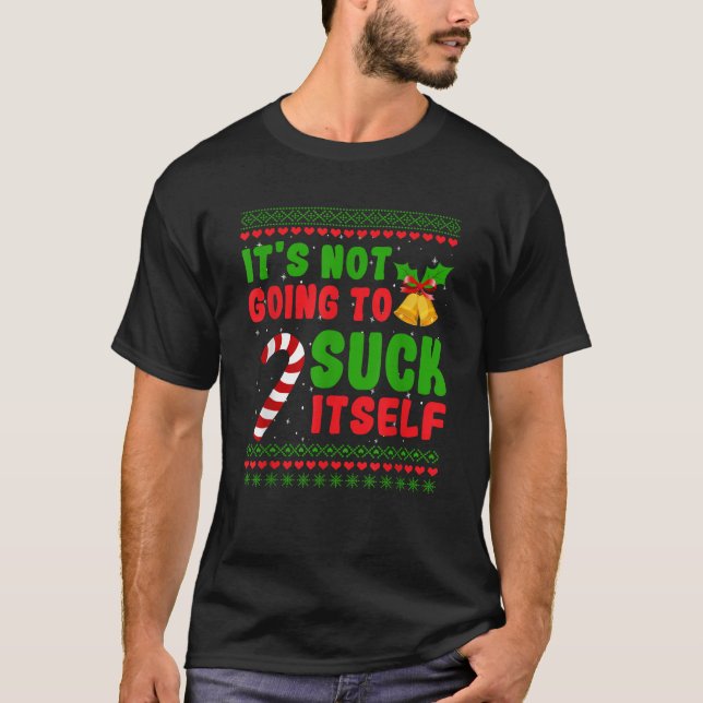Schmutzige Weihnachtsgeschenke für Erwachsene Es i T-Shirt (Vorderseite)