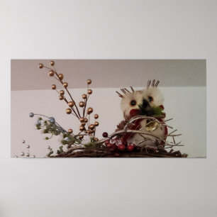 schmutzige Weihnachtskauz Poster