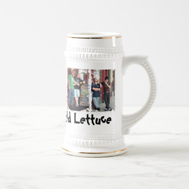 Schmutziger 3 Kasten Stein Bierglas (Rechts)