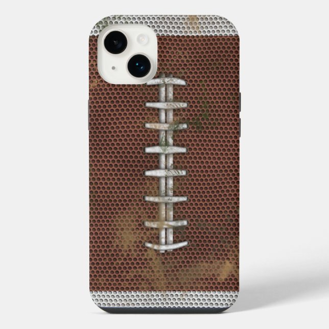 Schmutziger Fußball iPhone Hülle (Rückseite)