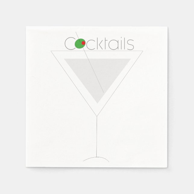 schmutziger Marini Serviette (Vorderseite)