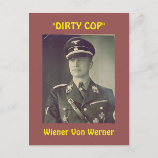 Schmutziger Polizist: Postkarte
