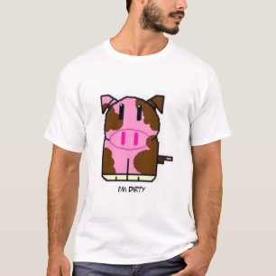 Schmutziger Schwein-T - Shirt