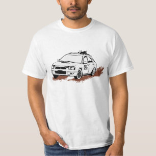 Schmutziger Subaru Impreza WRX Lastwagen T-Shirt
