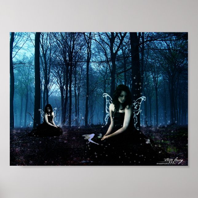 schmutziger Wald Poster (Vorne)