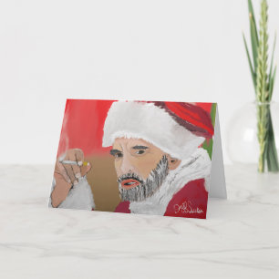 Schmutziger Weihnachtsmann Karte