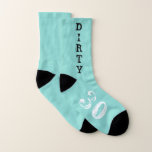 Schmutziges 30. Gastgeschenk des Geburtstags-30 Socken<br><div class="desc">Fangen Sie an zu feiern,  wenn Sie Ihre Geburtstagssocken tragen.  Das perfekte Geschenk zum zu geben oder Leckerei sich.  Personifizieren Sie sie,  wie Sie wählen,  Socken kommen in eine Vielzahl von Größen und können sie jede mögliche Farbe machen!  Suchen Sie nach anderen Spaßideen alles Teil der oh glücklichen Tagessammlung.</div>