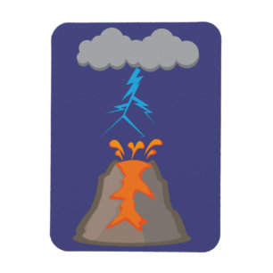 Schmutziges Gewitter Magnet