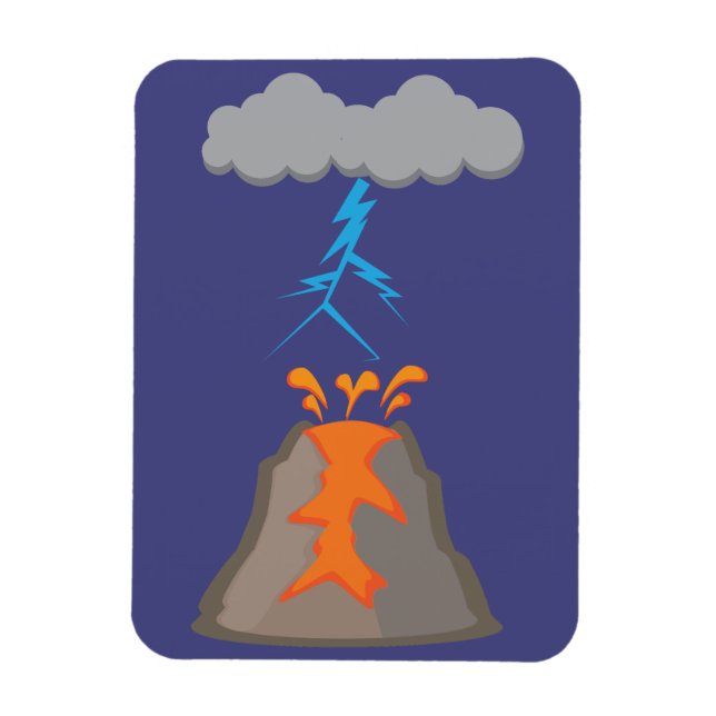 Schmutziges Gewitter Magnet (Vertikal)