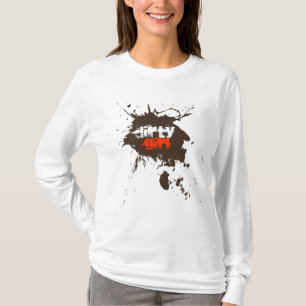 Schmutziges Mädchen extremes Mudder T-Shirt