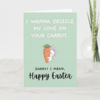 Schmutziges Ostern Lustige Erwachsene Osternkarte