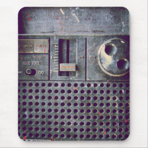 Schmutziges Radio Mousepad