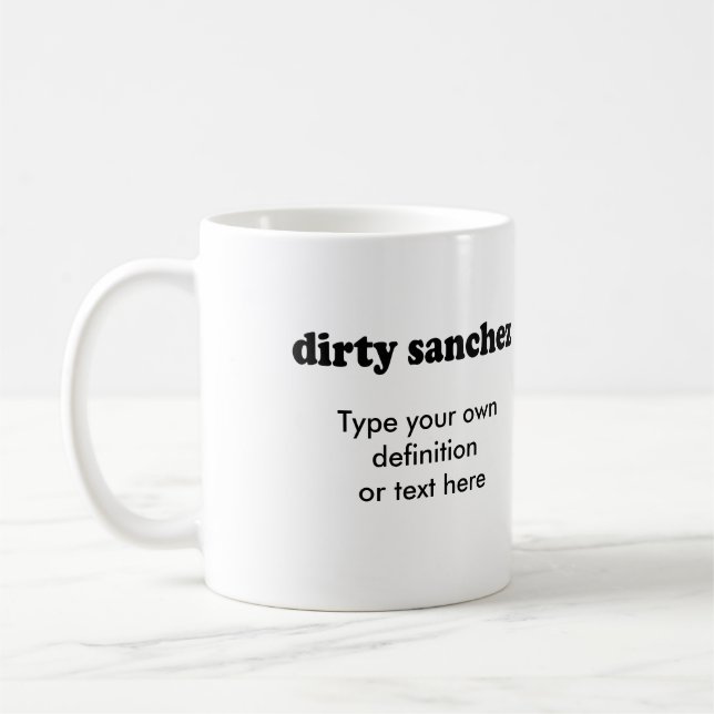 SCHMUTZIGES SANCHEZ TASSE (Links)