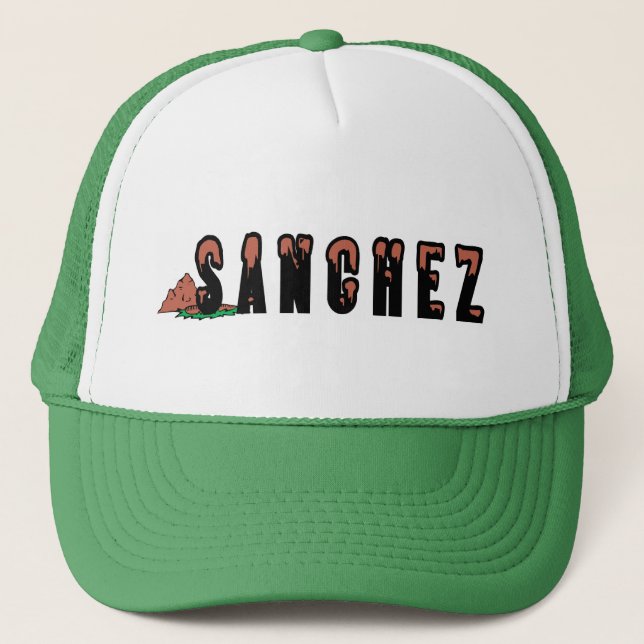 schmutziges Sanchez Truckerkappe (Vorderseite)