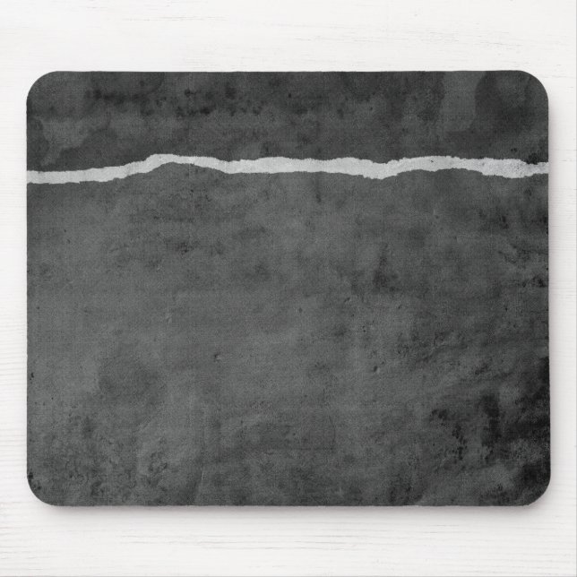 Schmutziges zerrissenes Papier Mousepad (Vorne)