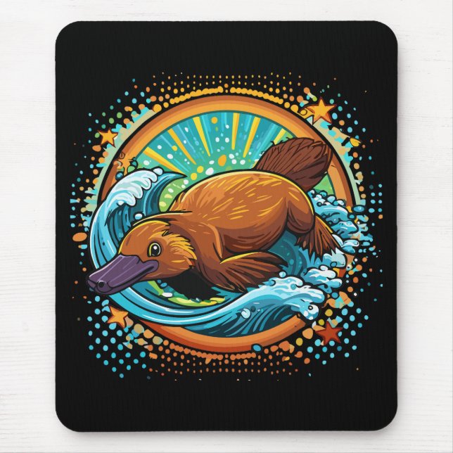 Schnabeltier Mousepad (Vorne)