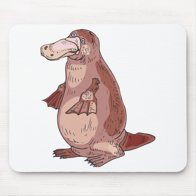 Schnabeltier Mousepad (Vorne)