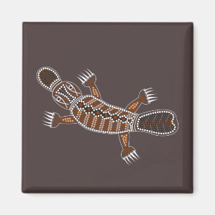 Schnabeltier oder Platypus Magnet