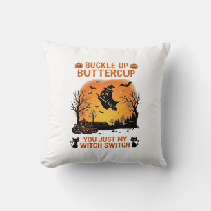 Schnall An Butterblume Halloween Geist Hexenhut Be Kissen