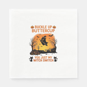 Schnall An Buttercup Halloween Geist Hexenhut Bese Serviette