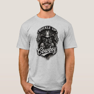 Schnall an Cowboy Retro Western Cowgirl Vintage T-Shirt