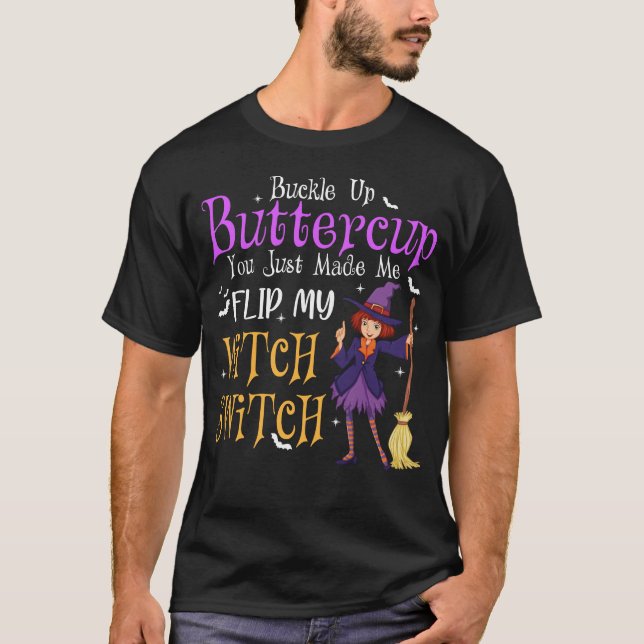 Schnallen Sie die Buttertasse hoch T-Shirt (Vorderseite)