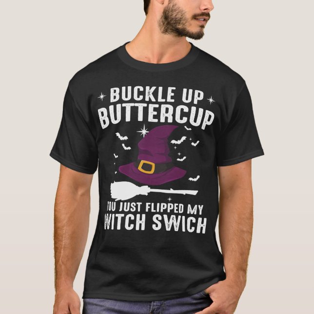 Schnallen Sie die Buttertasse hoch T-Shirt (Vorderseite)