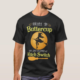 Schnallen Sie die Buttertasse hoch T-Shirt