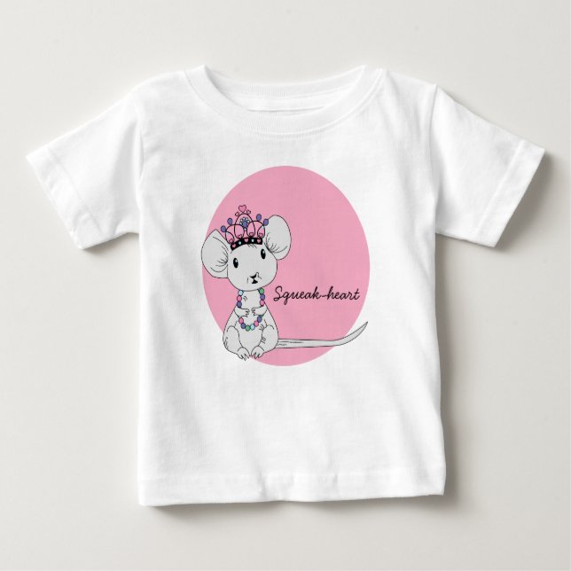 Schnallen Sie die Maus Baby T-shirt (Vorderseite)