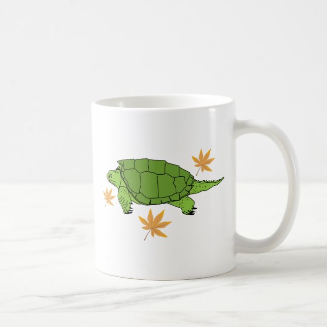 Schnappschildkröte-Tasse Tasse (Rechts)