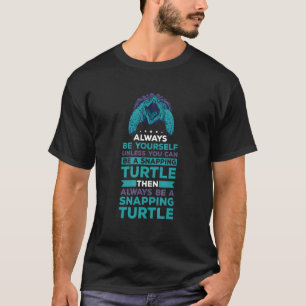 Schnappschildkröte Was Kann Ich Sagen Alligatorsch T-Shirt