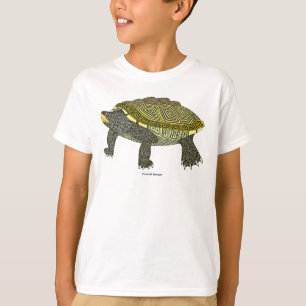 Schnappschildkröte (weiß) - Basic T-Shirt für Jung