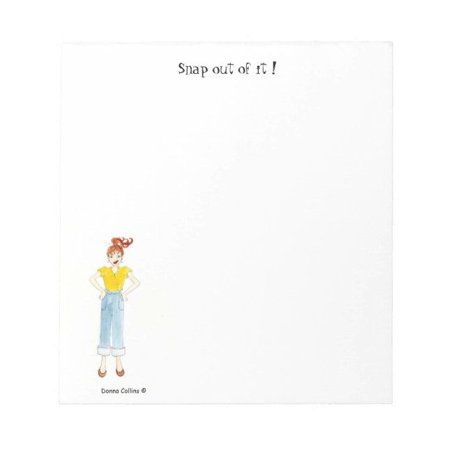 Schnappschuss Notizblock (Vorderseite)