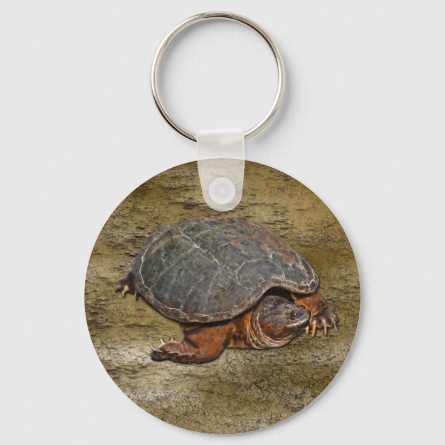 Schnappschuss Terrapin-lover Geschenk Schlüsselanhänger (Vorderseite)