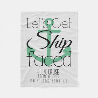 Schnaps-Kreuzfahrt, Bachelorette Wochenende, Fleecedecke