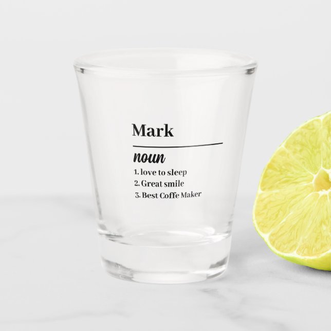 SCHNAPSGLAS (Vorderseite)