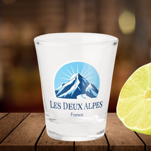 Schnapsglas Les Deux Alpes Isère Frankreich (Von Creator hochgeladen)