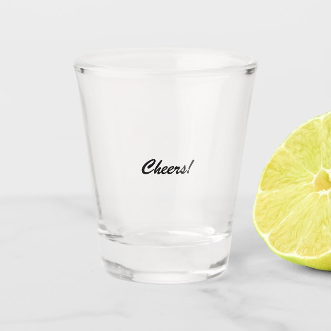 Schnapsglas - Prost (Vorderseite)