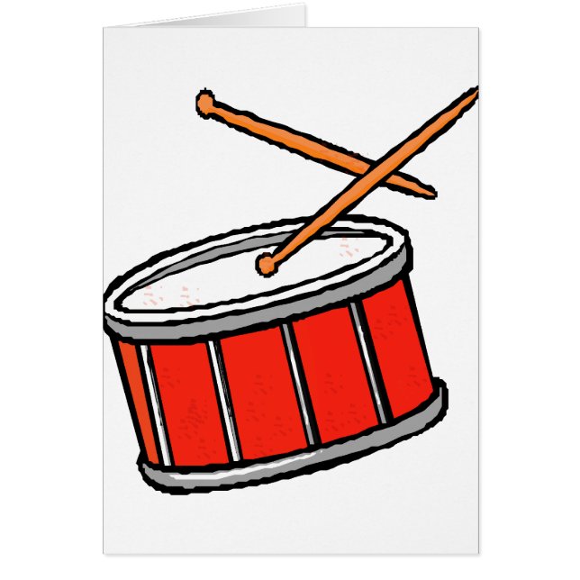 Schnarrtrommel-Rot (Vorne)