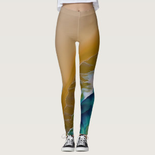 Schnauze! Farbige Bläschen Abstrakte Leggings