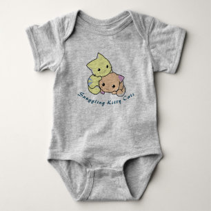 Schnauze Kätzchen Baby Strampler
