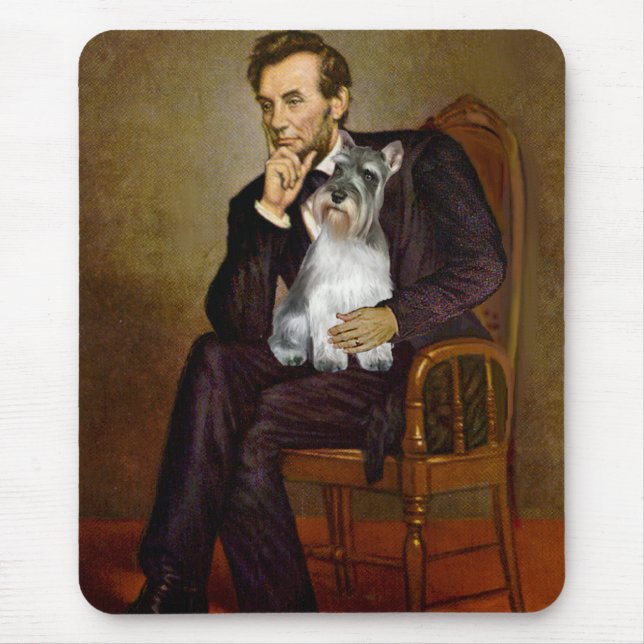 Schnauzer 11N - Lincoln Mousepad (Vorne)
