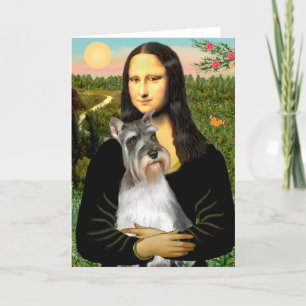 Schnauzer 11N - Mona Lisa Karte
