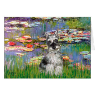 Schnauzer 1 - Lilies 2