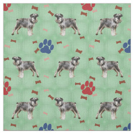 Schnauzer Art Stoff
