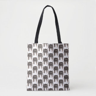 Schnauzer auf Tote Bag